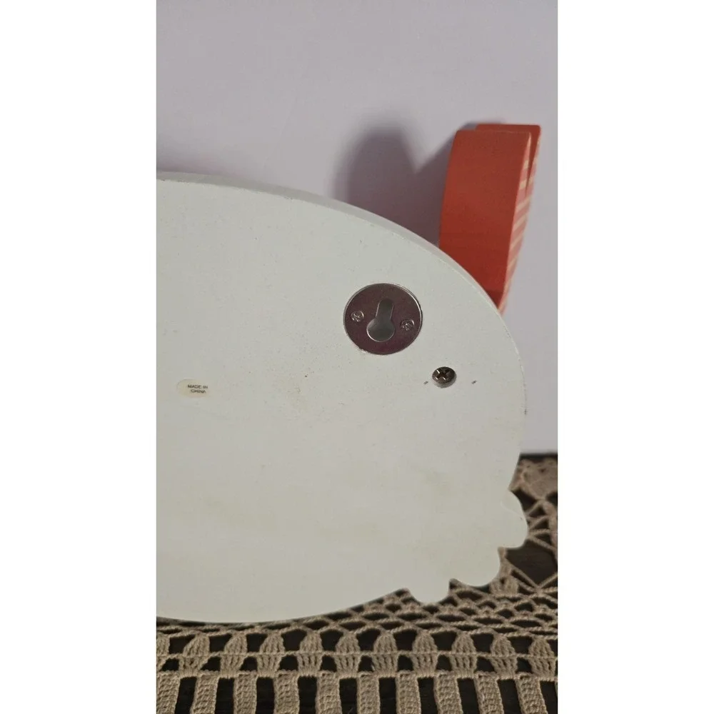 RARE Crab Wall Hook Holder Kids Nursery Ocean Nautical Coastal Decor 11x8
